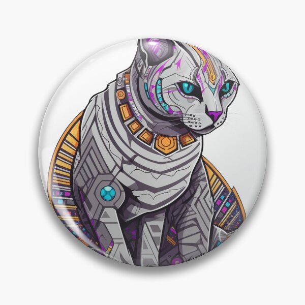 Artikelvorschau, Egyptian Mau with High-Tech entworfen und verkauft von DooodleGod.