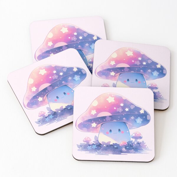 Item preview, Cute Kawaii Pastel Magical Mushroom designed and sold by PastelMagic.