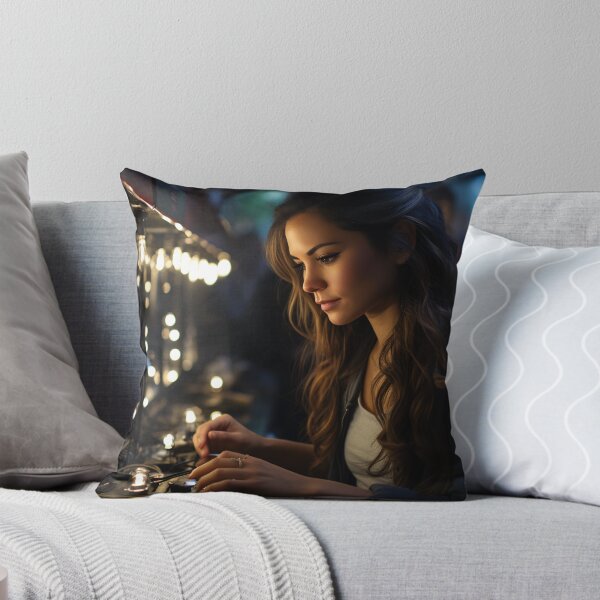 Item preview, Ethical (Systems) Lady Hacker at Work designed and sold by TheBrainArt.
