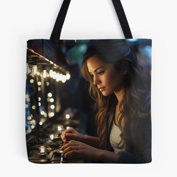 Item preview, Ethical (Systems) Lady Hacker at Work designed and sold by TheBrainArt.