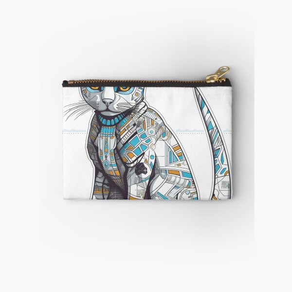Item preview, Egyptian Cybercat: Futuristic High-Tech Design for Sleek and Smart Cat Breeds designed and sold by DooodleGod.