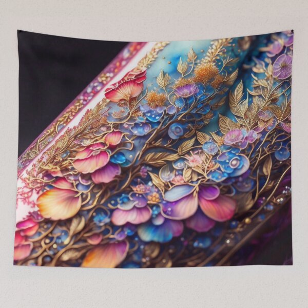 Item preview, Tiny colorful flowers designed and sold by M-Y-A-R-T-.