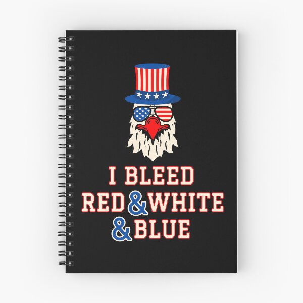 Item preview, I Bleed Red White And Blue designed and sold by RockBeeDesigns.