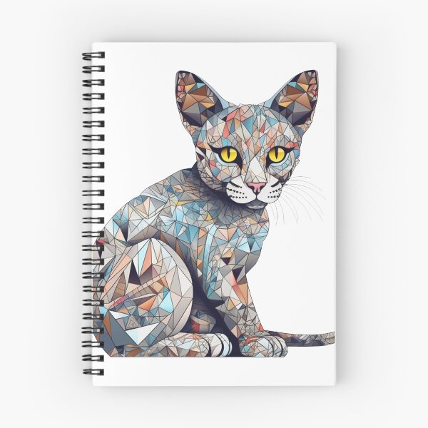 Item preview, Mau Geometric Art for Modern Cat Enthusiasts - GeometriCat designed and sold by DooodleGod.