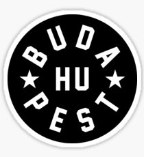Budapest, Ungarn Sticker