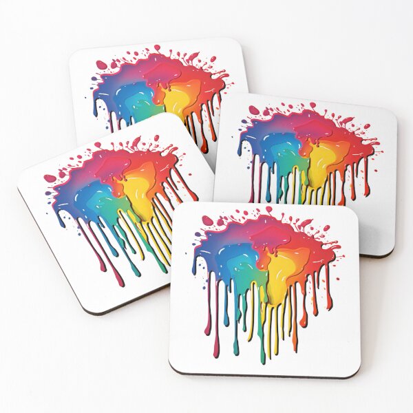 Item preview, Paint Splash Sticker designed and sold by raviolli000.