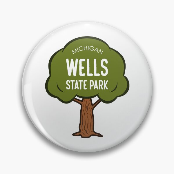 Artikelvorschau, Wells State Park Michigan Tree entworfen und verkauft von bivenart.