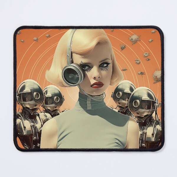 Item preview, Retrofuturism Space Woman 03 designed and sold by Jselz.