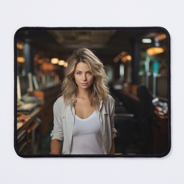 Item preview, Ethical (Systems Manager) Lady Hacker at Work designed and sold by TheBrainArt.