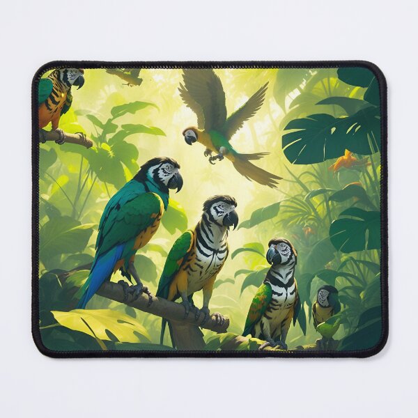 Item preview, Jungle Parrots designed and sold by Mingulica.