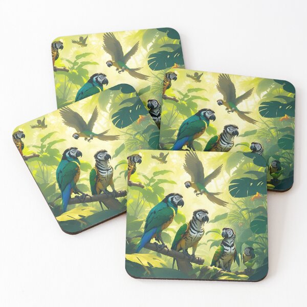 Item preview, Jungle Parrots designed and sold by Mingulica.
