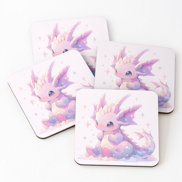 Item preview, Cute Kawaii Pastel Dragon designed and sold by PastelMagic.
