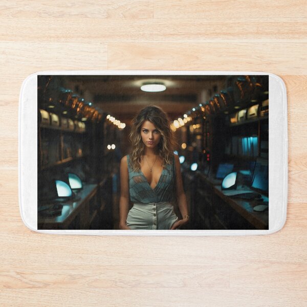 Item preview, Ethical (Systems Manager) Female Assistant Hacker at Work designed and sold by TheBrainArt.