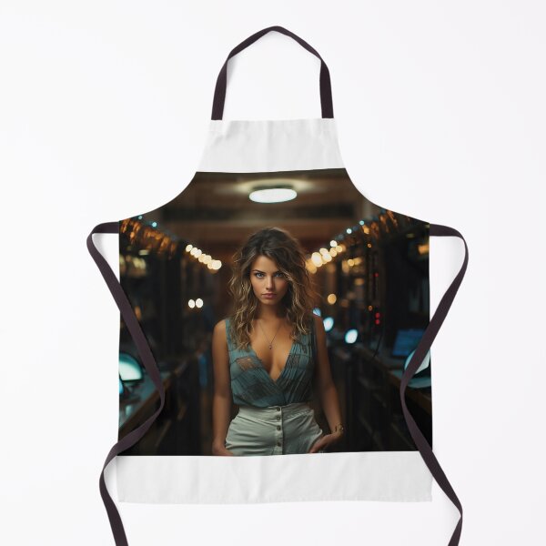 Item preview, Ethical (Systems Manager) Female Assistant Hacker at Work designed and sold by TheBrainArt.