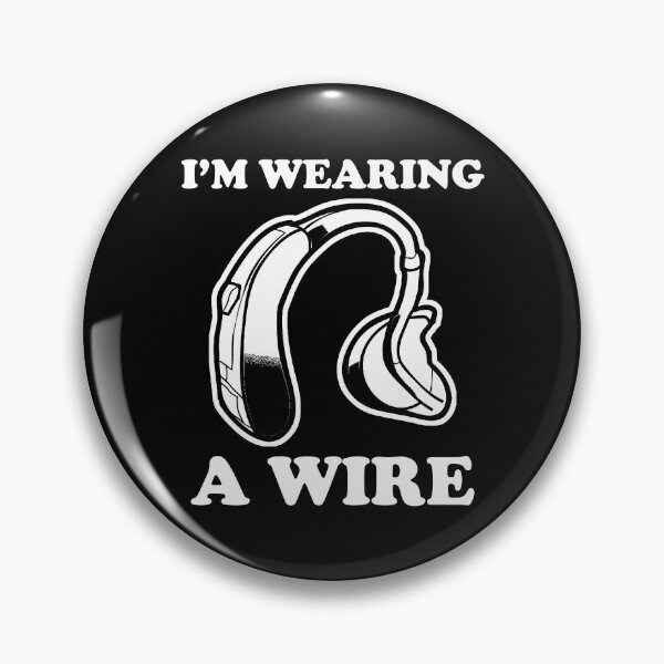 Item preview, Hearing Aid Funny designed and sold by DamnGoodDesign.
