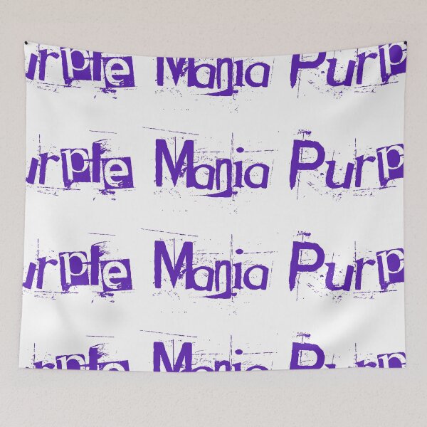 Item preview, Grungy Purple Mania 2 designed and sold by Oceanwaves-06.