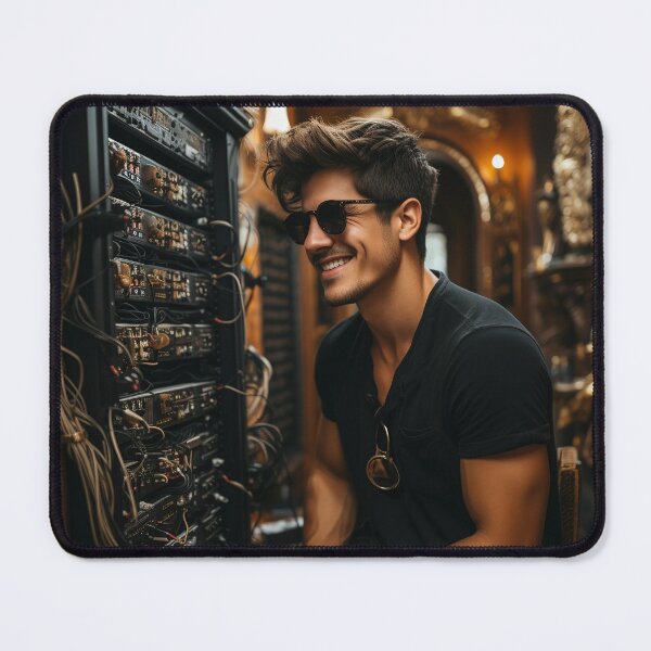 Item preview, Ethical Hardware Hacker at Work designed and sold by TheBrainArt.