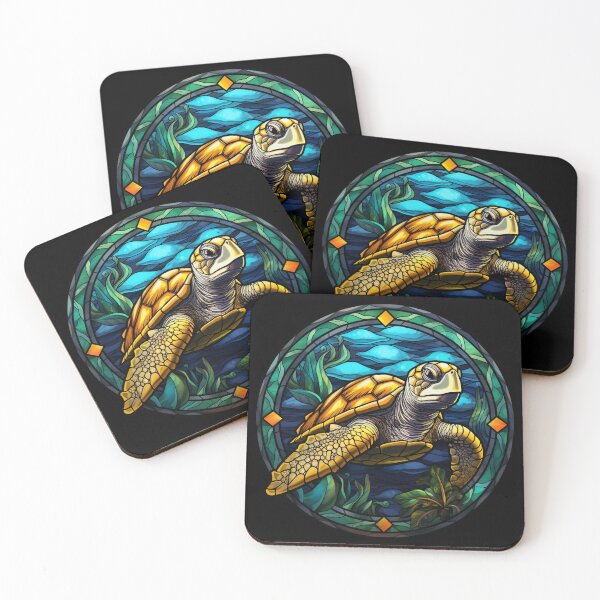 Item preview, Colorful turtle designed and sold by BloodRubyz.
