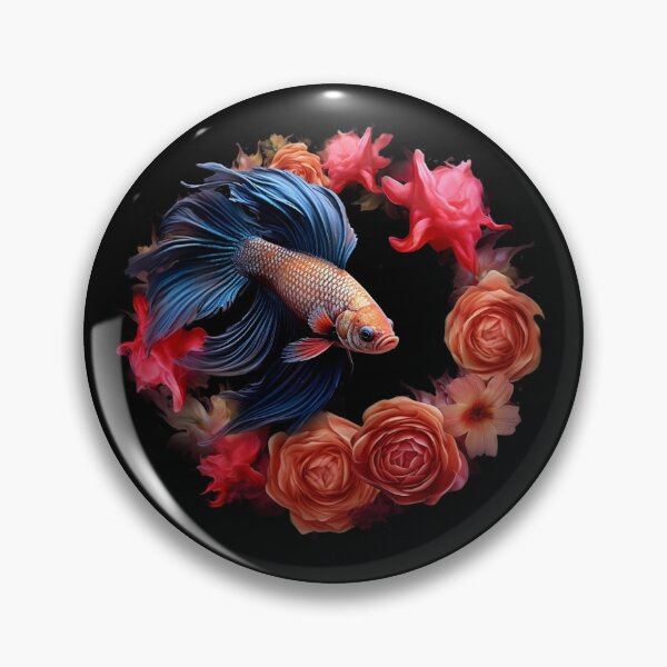 Item preview, Rainbow Betta fish designed and sold by BloodRubyz.