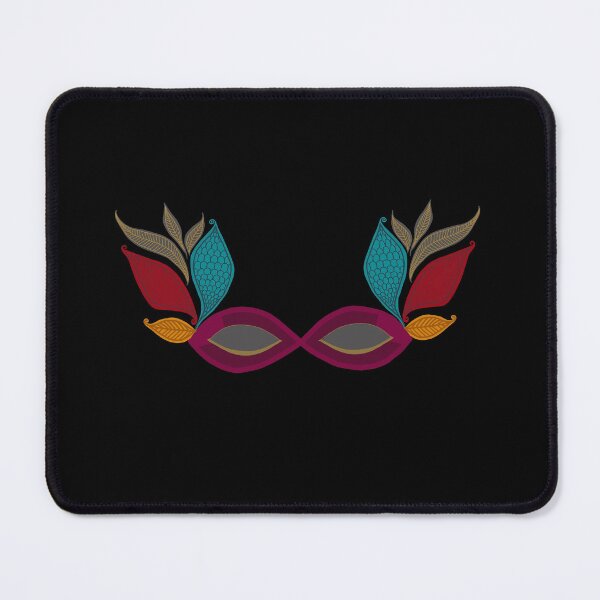 Item preview, Colourful masquerade design designed and sold by SharahKarthi.
