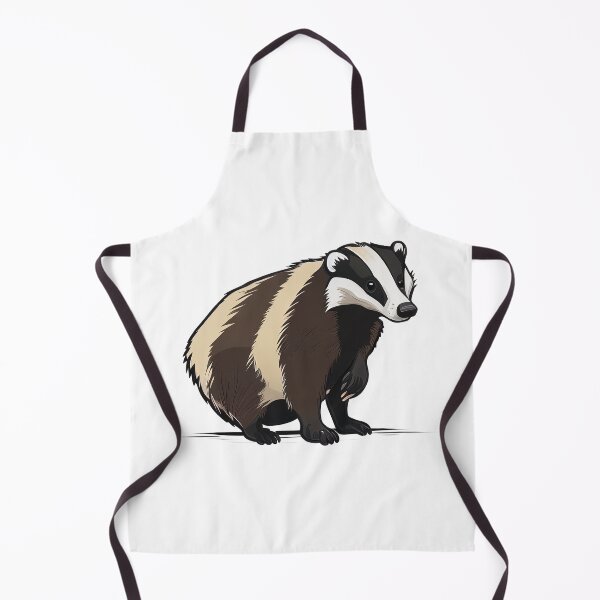Item preview, A friendly badger on the move designed and sold by naturemenagerie.