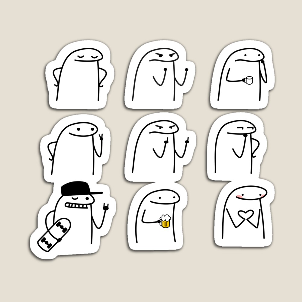 Set of meme stickers 9 Flork | Sticker