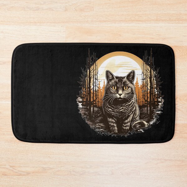Item preview, Therian Cat at forest - vector graphic designed and sold by SGDesignonline.