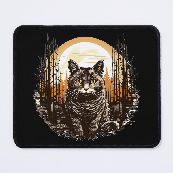 Item preview, Therian Cat at forest - vector graphic designed and sold by SGDesignonline.