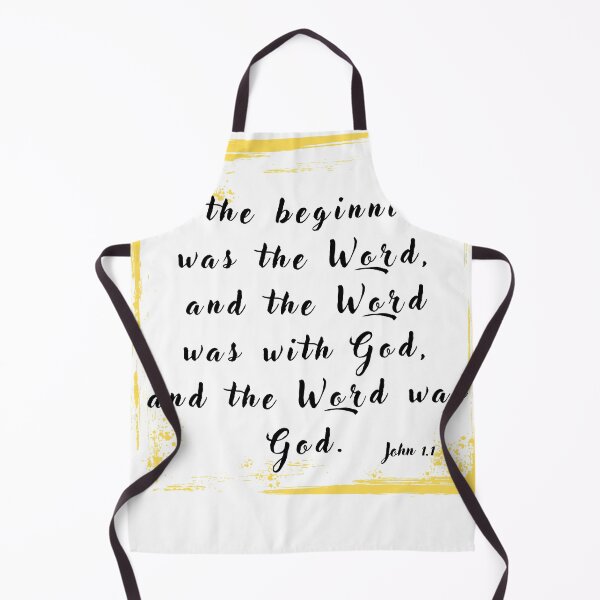 Item preview, Bible verse in the beginning was the word John 1.1 designed and sold by JacoBeatzShop.