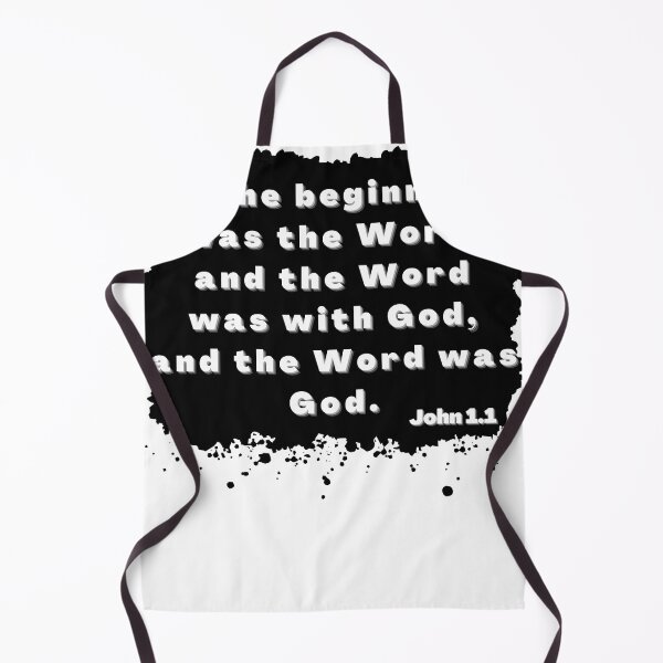 Item preview, Bible verse in the beginning was the word John 1.1 designed and sold by JacoBeatzShop.