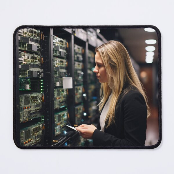 Item preview, Ethical Hardware Surveillance Hacker at Work designed and sold by TheBrainArt.
