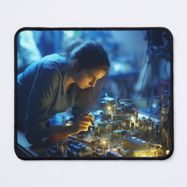 Item preview, Ethical Hardware CPU Hacker at Work designed and sold by TheBrainArt.