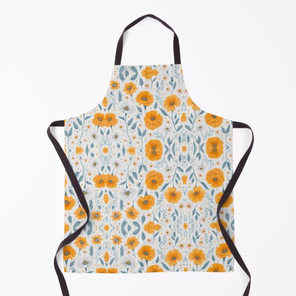 Item preview, Yellow marigolds pattern designed and sold by elearah1.