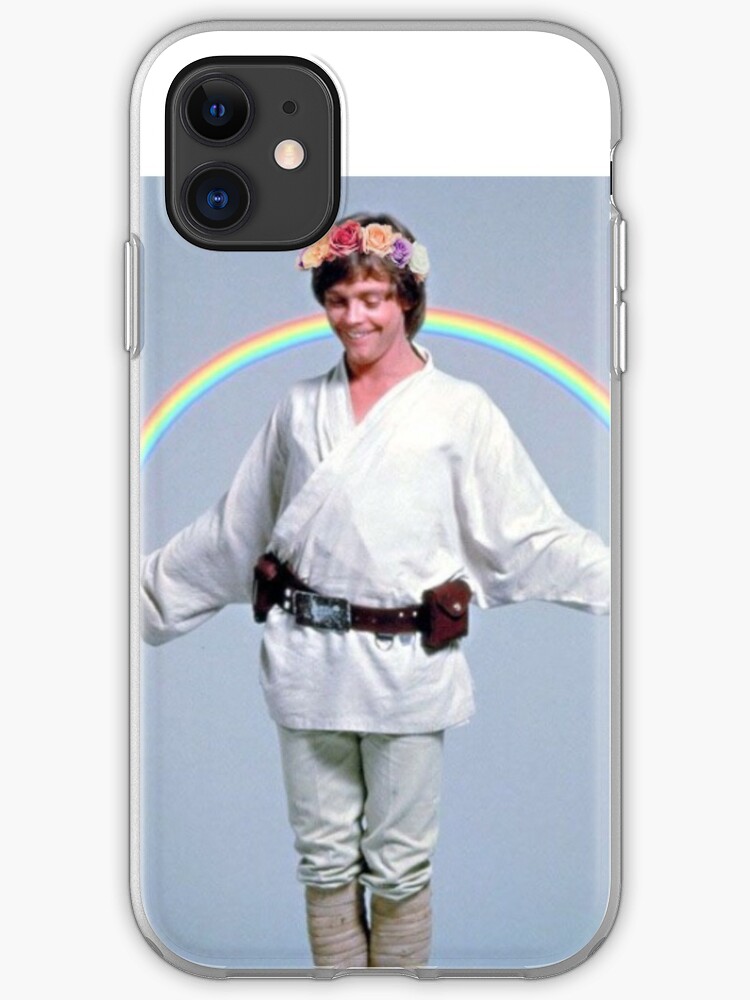 Rainbow Lightsaber Iphone Case Cover By Peachyteamarket Redbubble