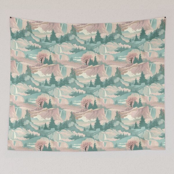 Item preview, Yosemite National Park: American Wilderness in Pastel designed and sold by FamMeetsWorld.