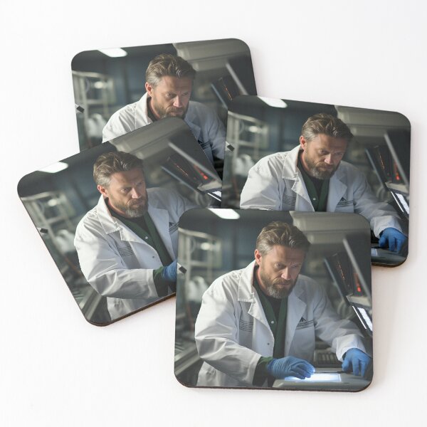 Item preview, Forensic Odontologist Examining Dental Records designed and sold by TheBrainArt.