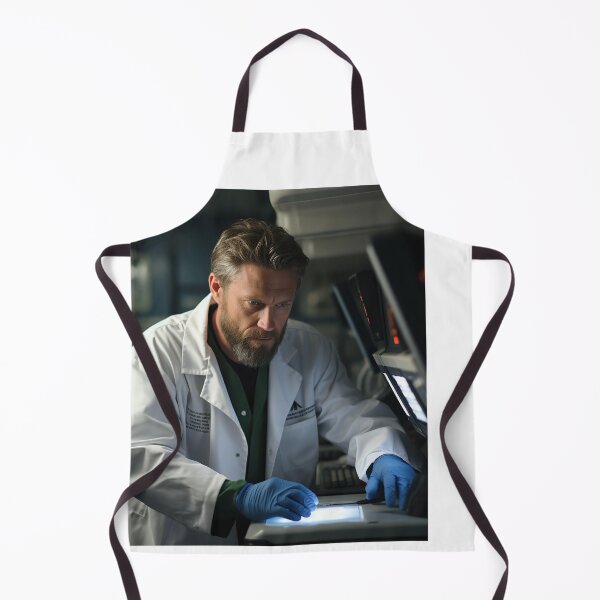 Item preview, Forensic Odontologist Examining Dental Records designed and sold by TheBrainArt.