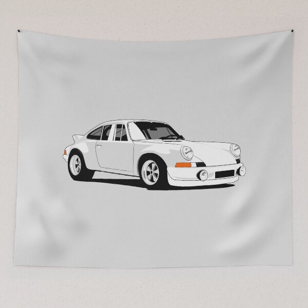 Item preview, Classic German Sports Car - White designed and sold by ApexFibers.