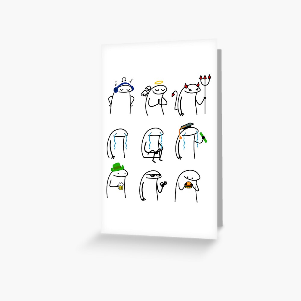 Set of meme stickers 9 Flork | Sticker