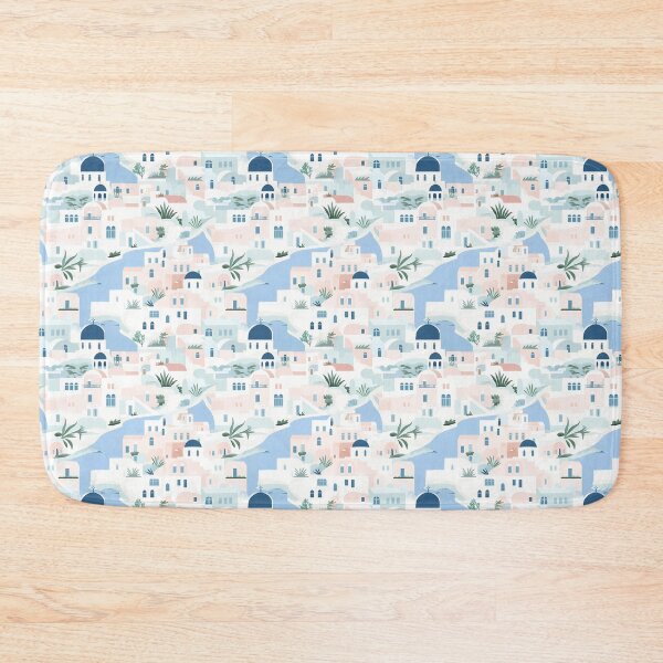 Item preview, Santorini: Greek Getaway in Pastel designed and sold by FamMeetsWorld.