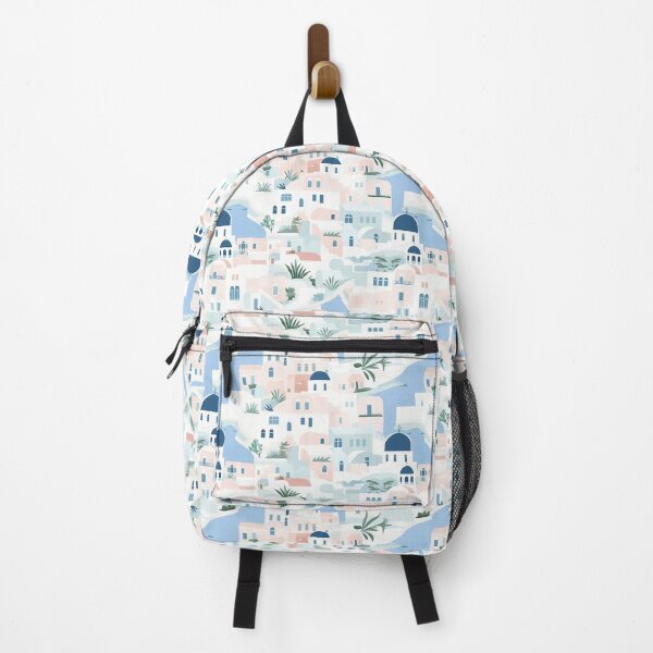 Item preview, Santorini: Greek Getaway in Pastel designed and sold by FamMeetsWorld.