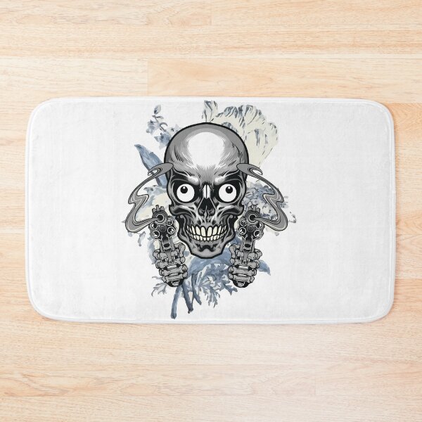Item preview, Skull with guns  designed and sold by jfcreations.