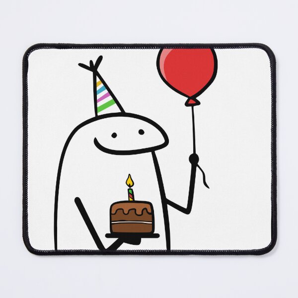 Item preview, 3 Flork meme stickers, Happy birthday designed and sold by ramonparaiba.