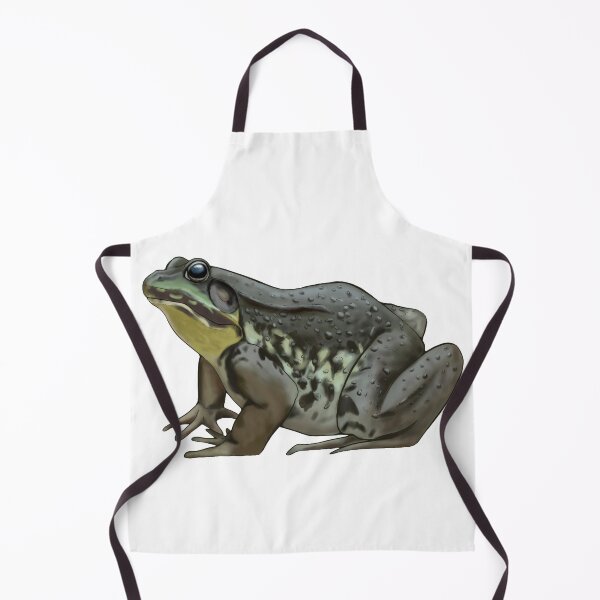 Item preview, Green Pond Frog Painting designed and sold by CreationsByBear.