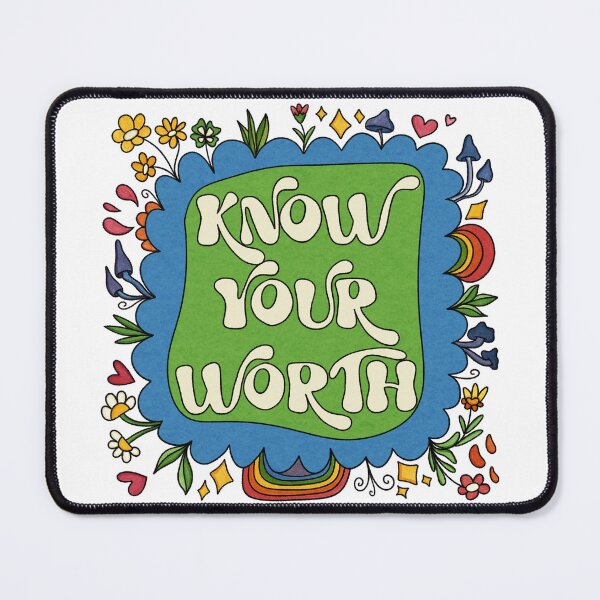 Item preview, Know Your Worth designed and sold by JessDaniArt.
