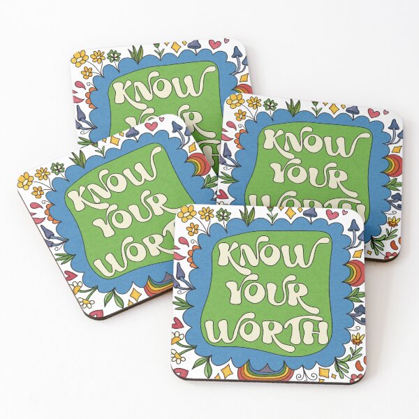 Item preview, Know Your Worth designed and sold by JessDaniArt.