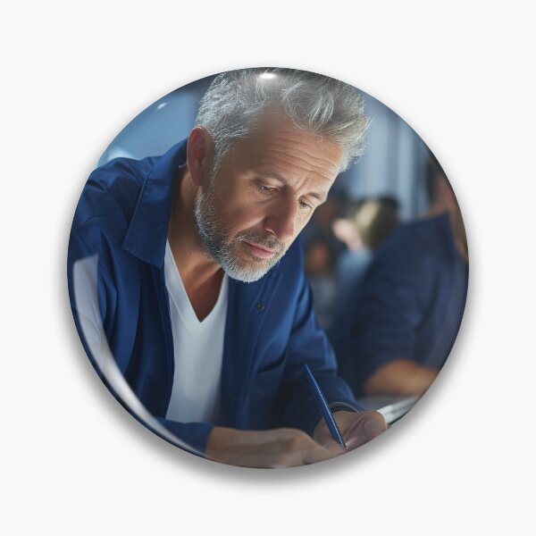 Item preview, Forensict Odontologist Auditor Examining Dental Records designed and sold by TheBrainArt.