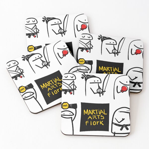 Item preview, Set of five Flork meme stickers designed and sold by ramonparaiba.