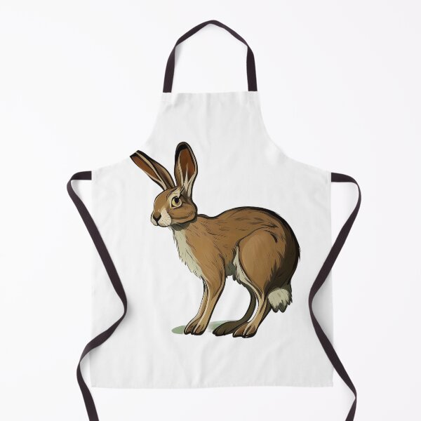 Item preview, A wild hare ready to pounce designed and sold by naturemenagerie.