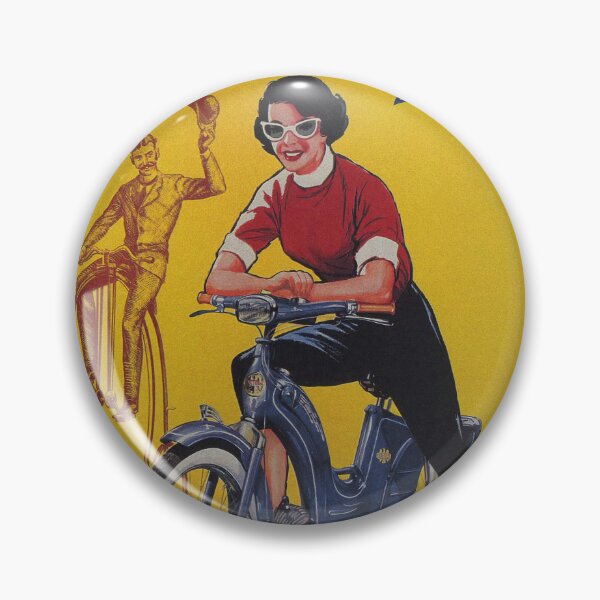 Item preview, Vintage Retro Motorcycle Ad  designed and sold by NathanXdesign.